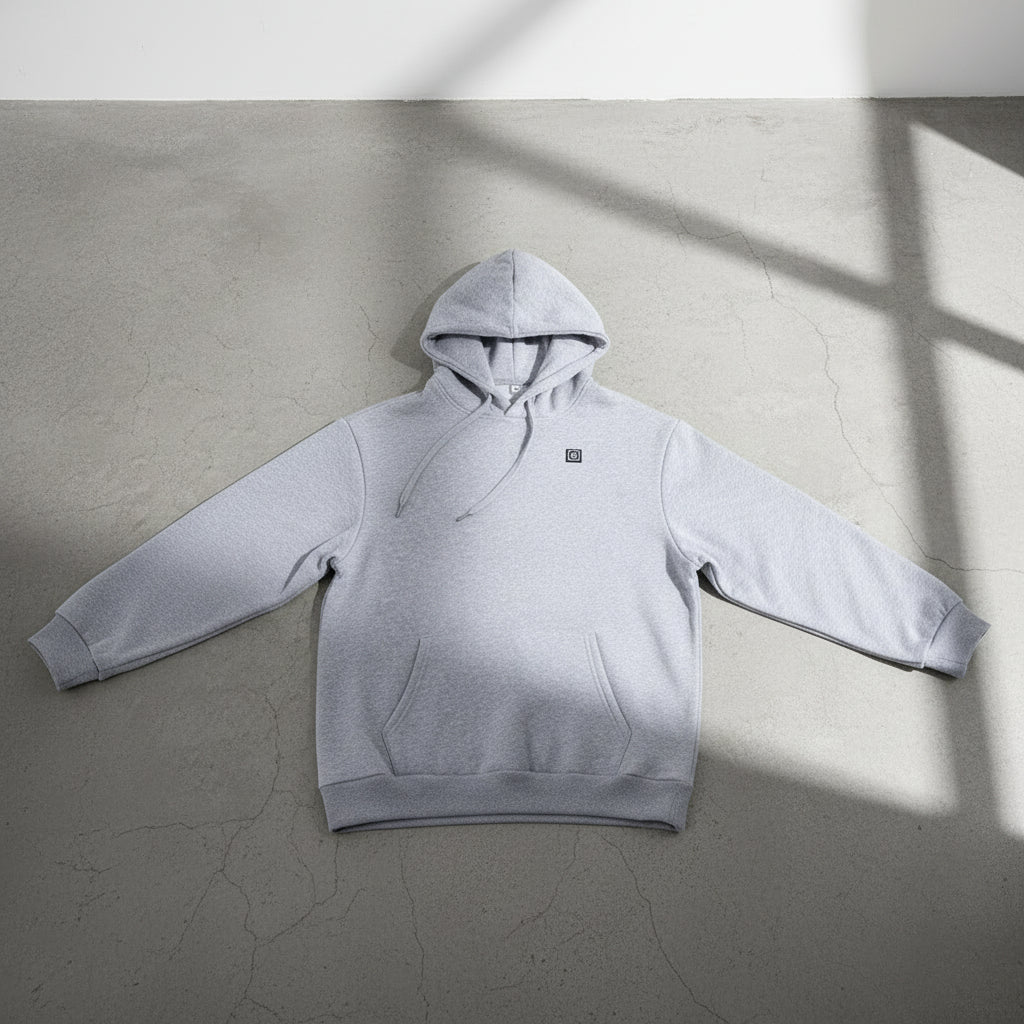 Unisex Pullover Heated Hoodie With Core Heating